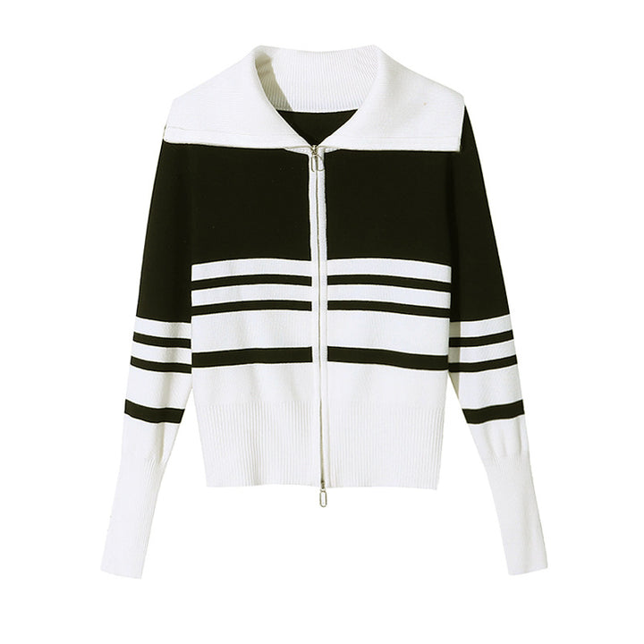 Women's stylish zip-up cardigan Chic & Stil