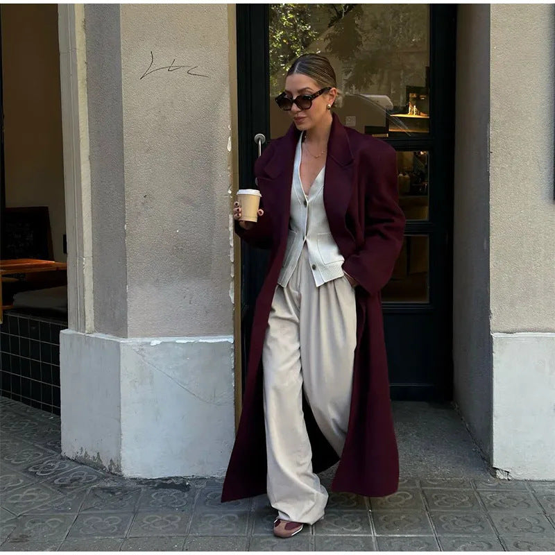 Manteau surdimensionné à la mode pour femmes Chic & Stil