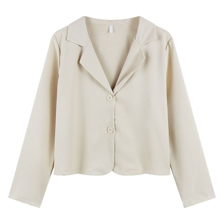 Veste courte élégante pour femme avec un col à boutons Chic & Stil