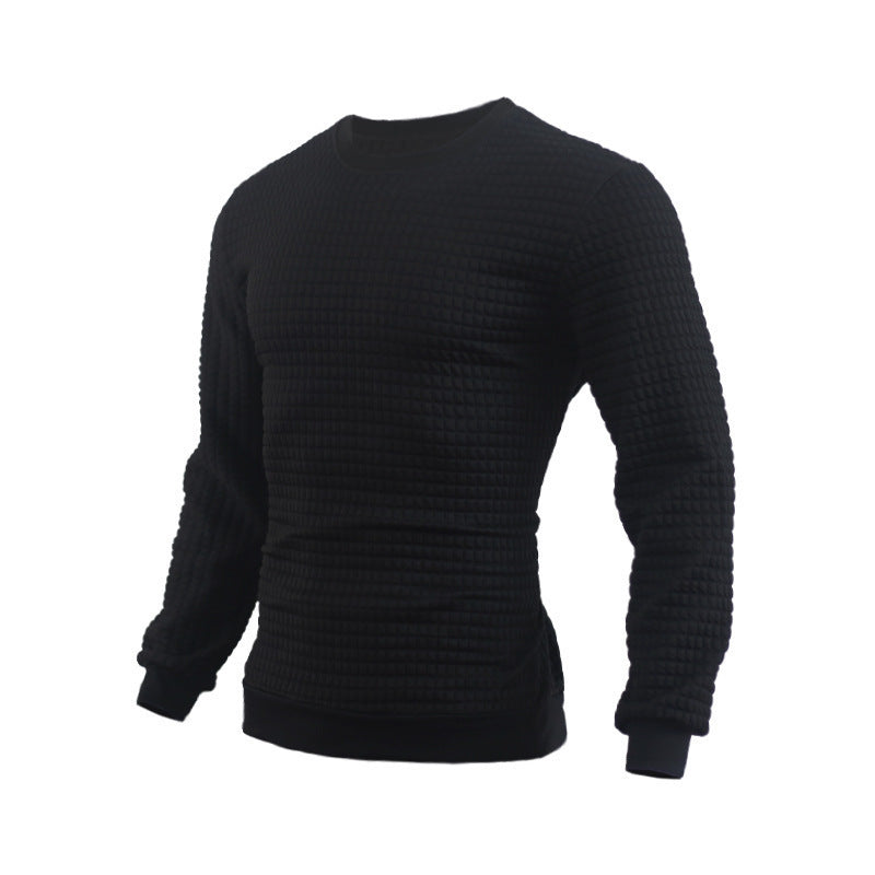 Men's sweatshirt with a unique waffle structure Lune London