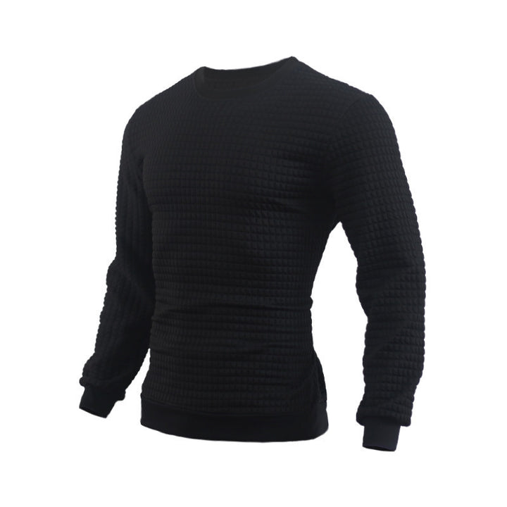 Men's sweatshirt with a unique waffle structure Lune London