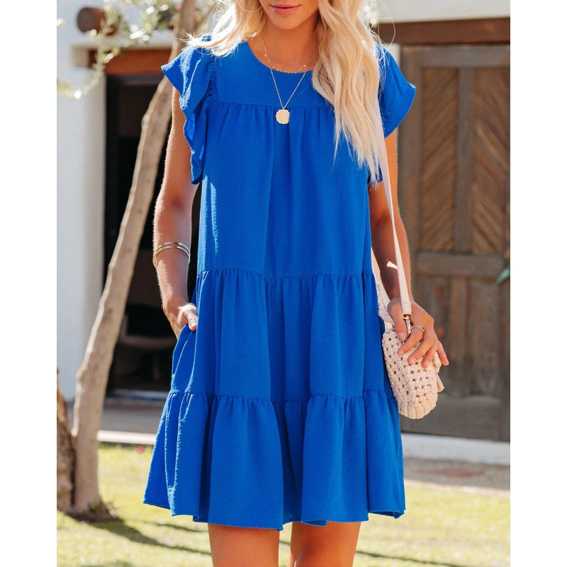 Ruffled dress for women Summer Lune London