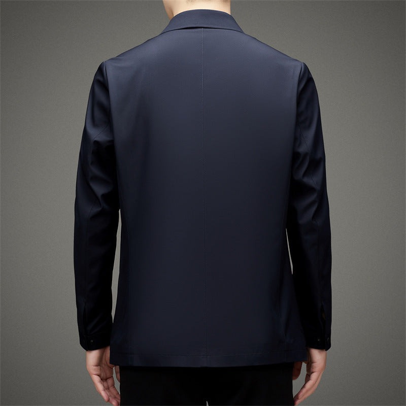 Modern transition jacket for men with practical pockets and breathable material Lune London
