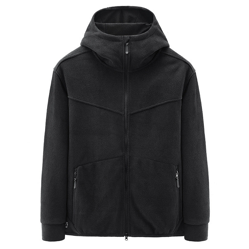 Men's fleece jacket with soft lining and practical pockets Lune London