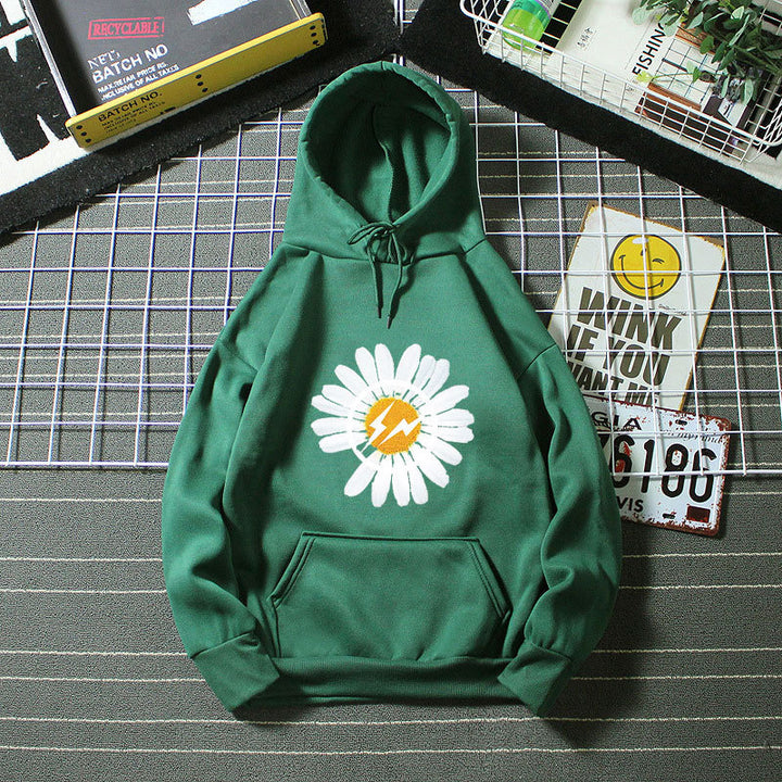 Women's hoodie with floral design Chic & Stil