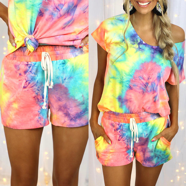 Women tie-dye leisure set Lune London