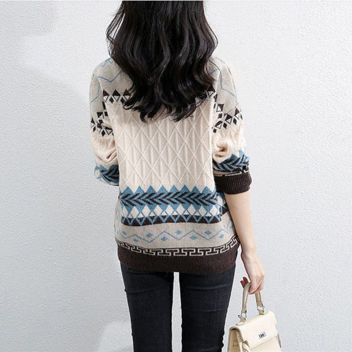 Ladies Oversized Knit Pullover Lune London