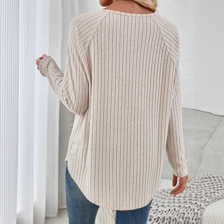 Women Striped Long Sleeve Shirt Lune London
