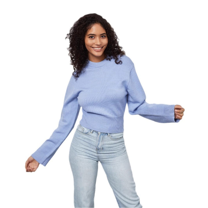 Casual women's sweater with flared sleeves Lune London
