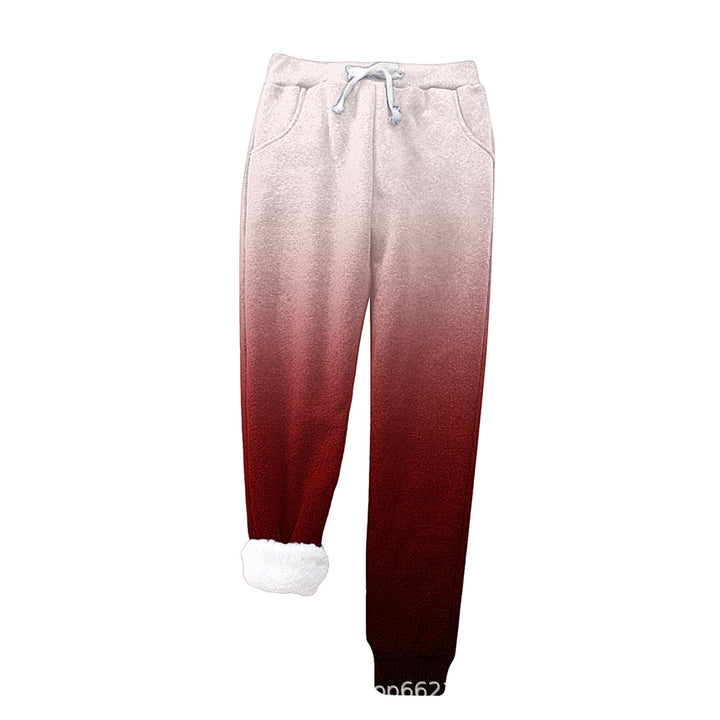 Fleece jogger pants for women with warm inner lining and elastic waistband Lune London