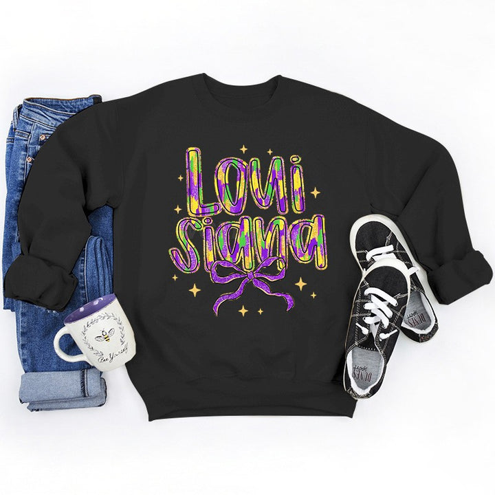 Sweatshirt pour femmes avec lettrage créatif et doublure intérieure douce Chic & Stil