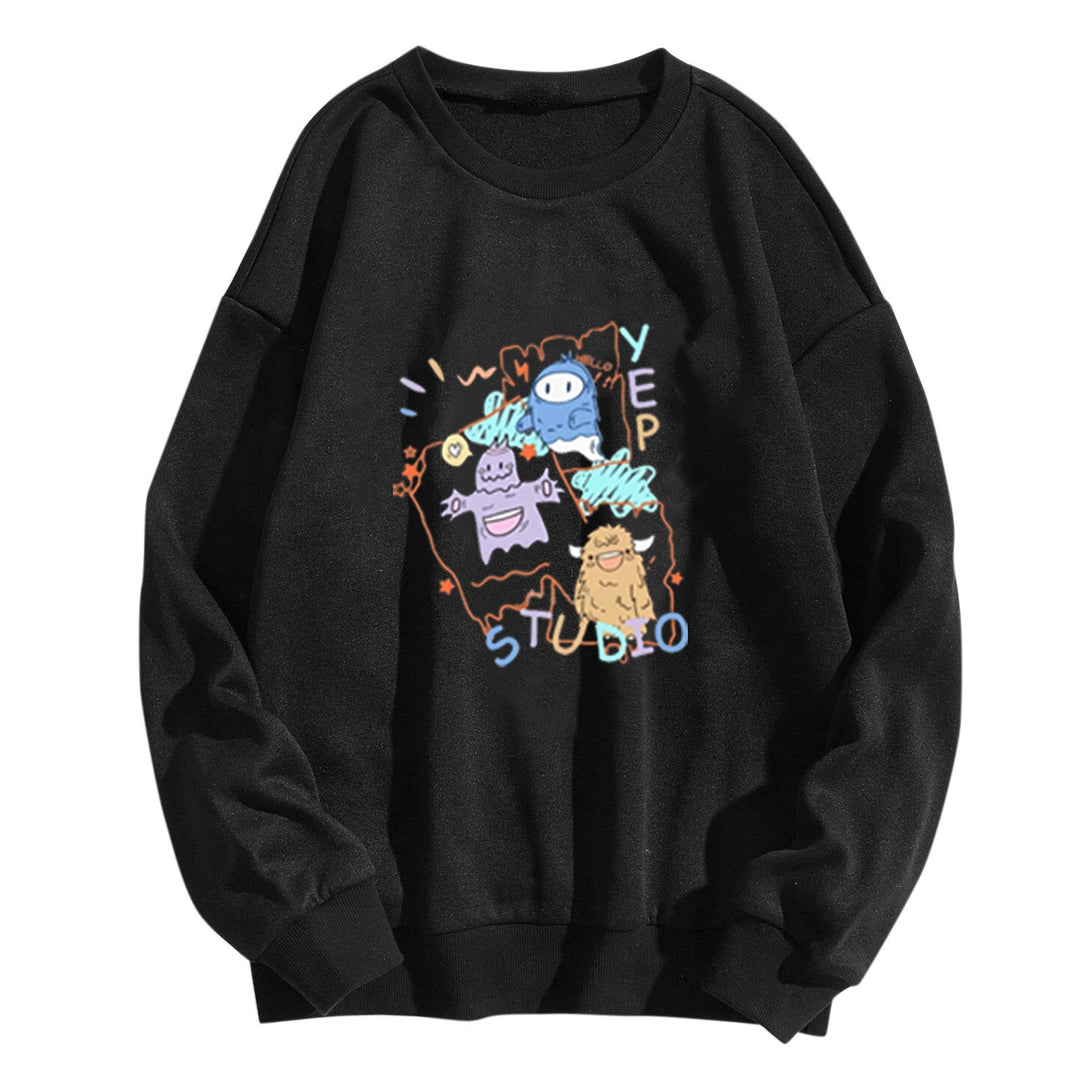 Women's casual sweatshirt with creative graphic design Chic & Stil