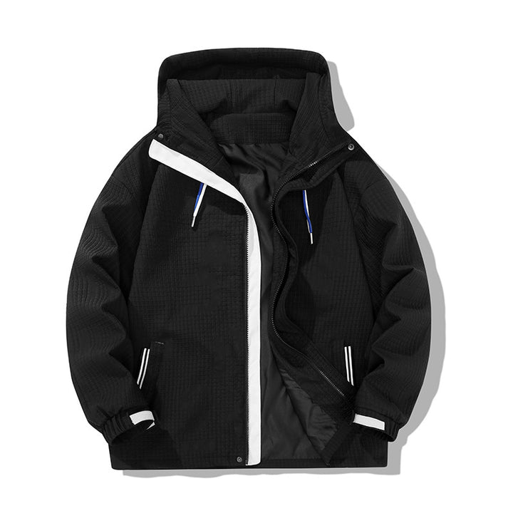 Lightweight jacket for men with practical zip pockets Lune London