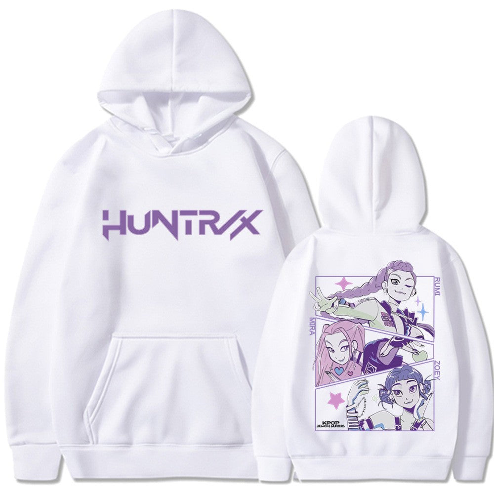 Women's hoodie with artistic anime print Chic & Stil