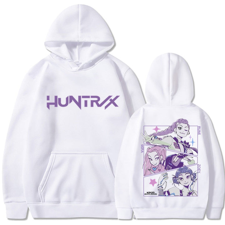 Women's hoodie with artistic anime print Chic & Stil