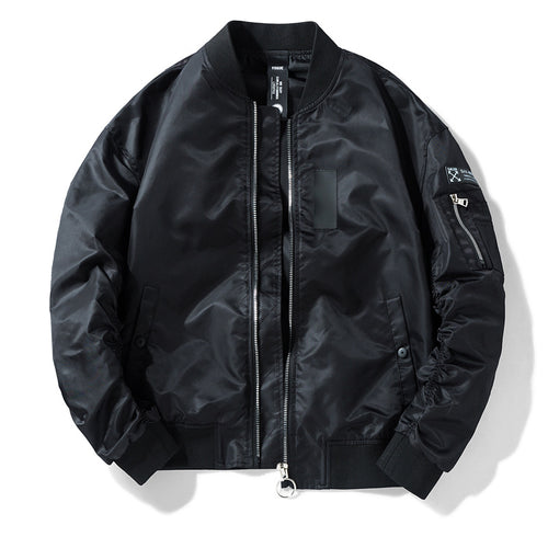 Casual bomber jacket for men with practical pockets Lune London