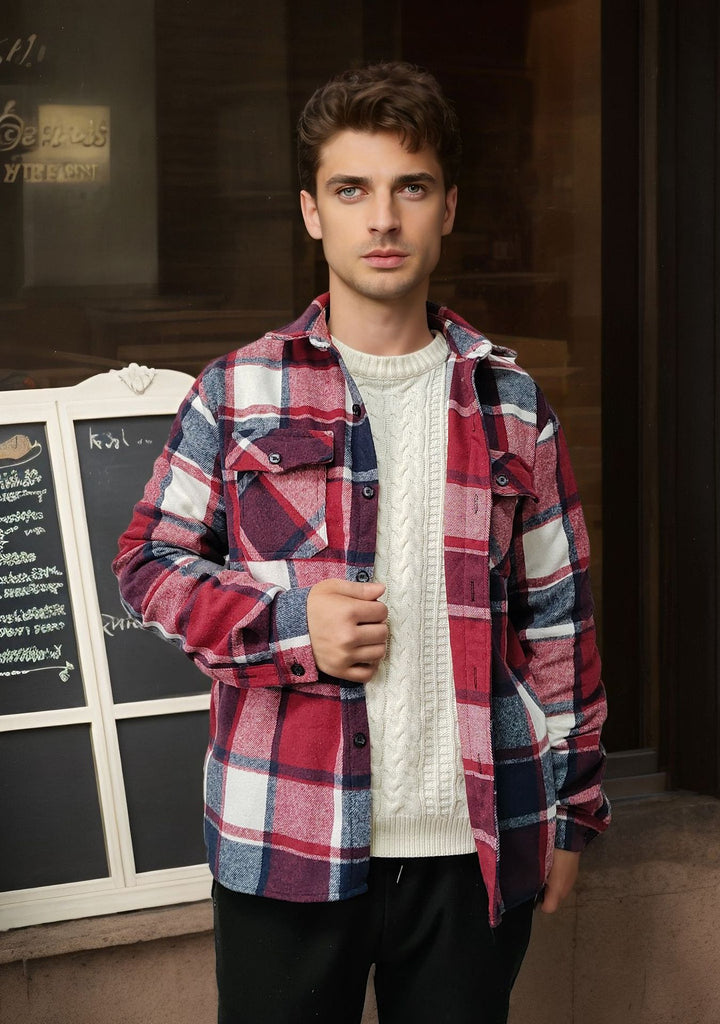 Casual carrot jacket for men in high-quality cotton blend Lune London