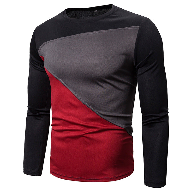 Men's long sleeve sporty T-shirt with innovative cut and breathable design Lune London