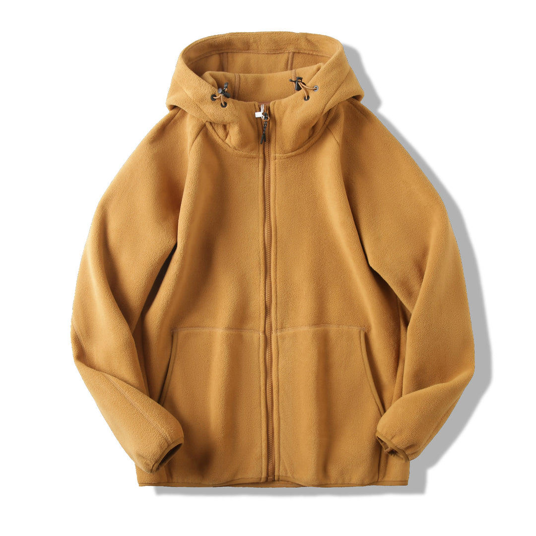 Veste en polaire pour femmes avec un design de capuche innovant et des poches pratiques Chic & Stil