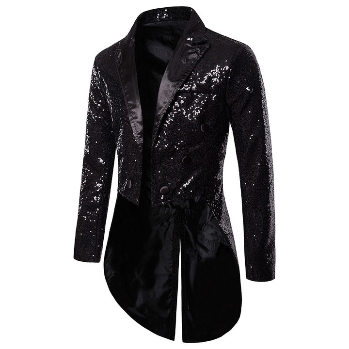 Glamorous sequin blazer for men with exclusive design Lune London