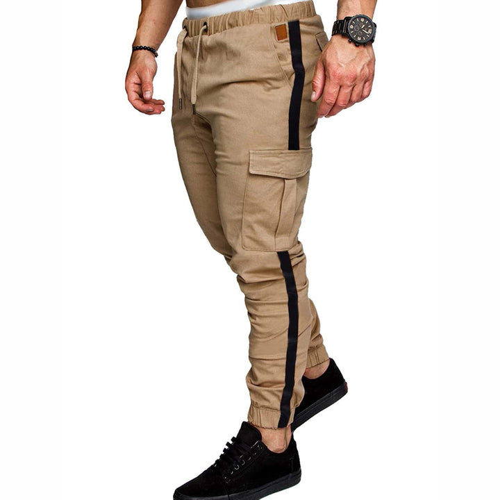 Men's cargo pants with adjustable waist and functional pockets Lune London