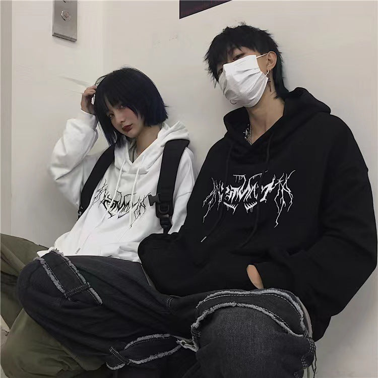 Women's hoodie with modern lettering and casual fit Chic & Stil