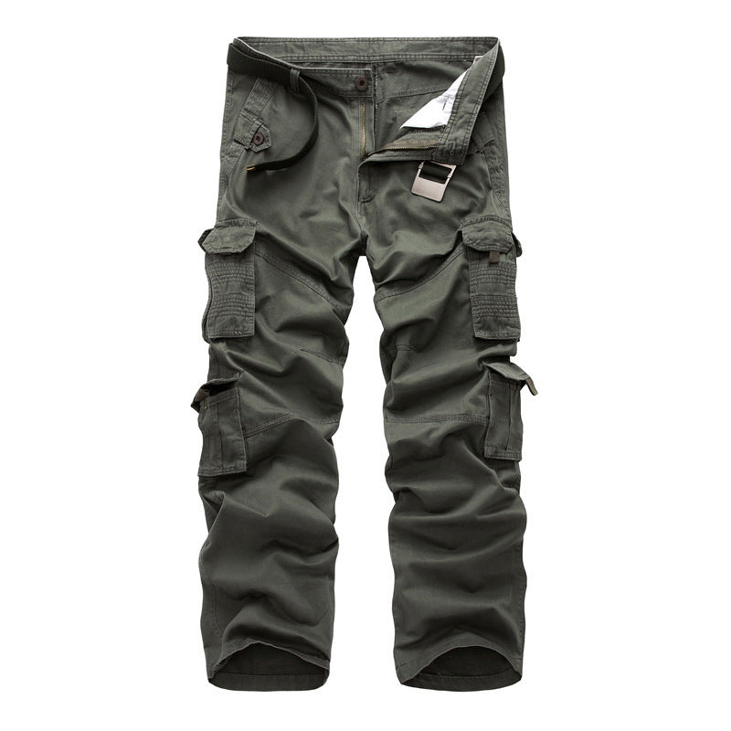 Men's cargo pants with multifunctional pockets and robust design Lune London