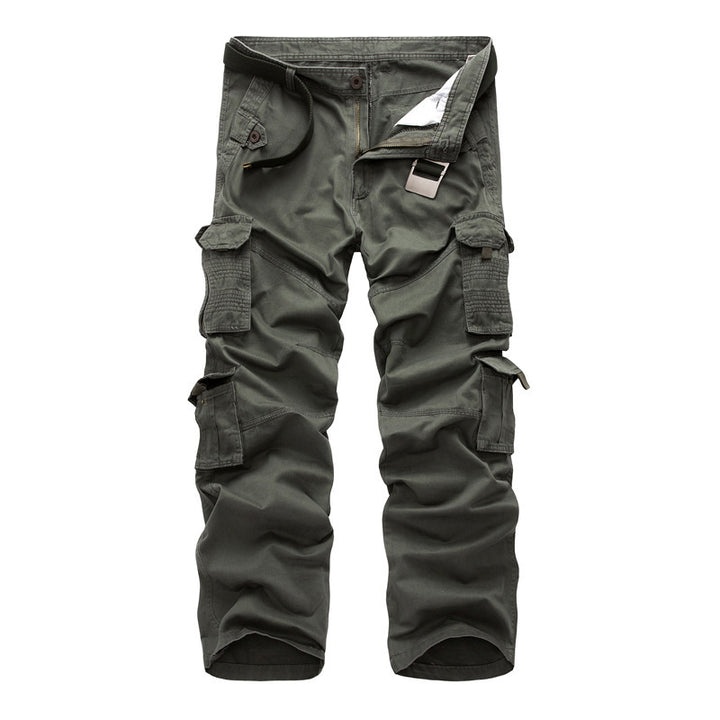 Men's cargo pants with multifunctional pockets and robust design Lune London