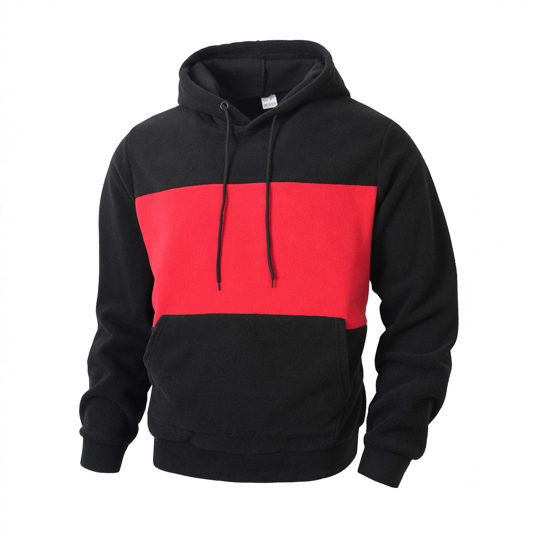 Men's Fleece Hoodie with Innovative Design Lune London