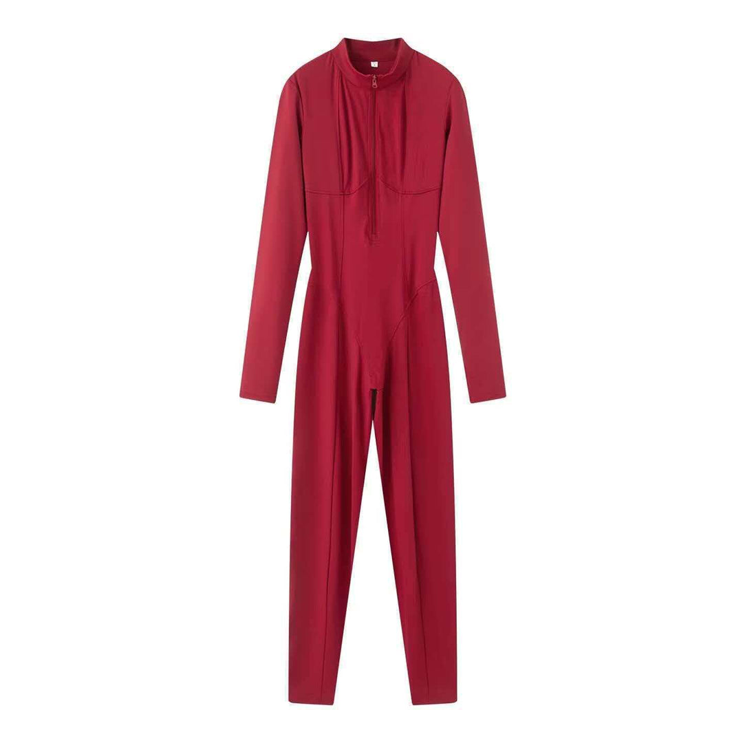 Combinaison sportive femme avec col montant Chic & Stil