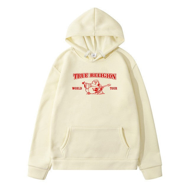 Women's Hooded Sweater with Eye-Catching Logo Design Chic & Stil