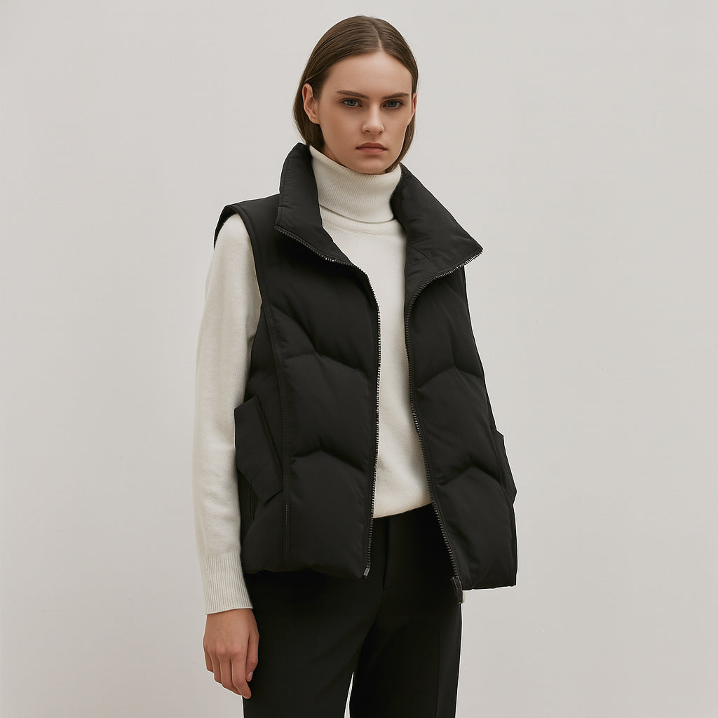 Ladies quilted vest Lune London
