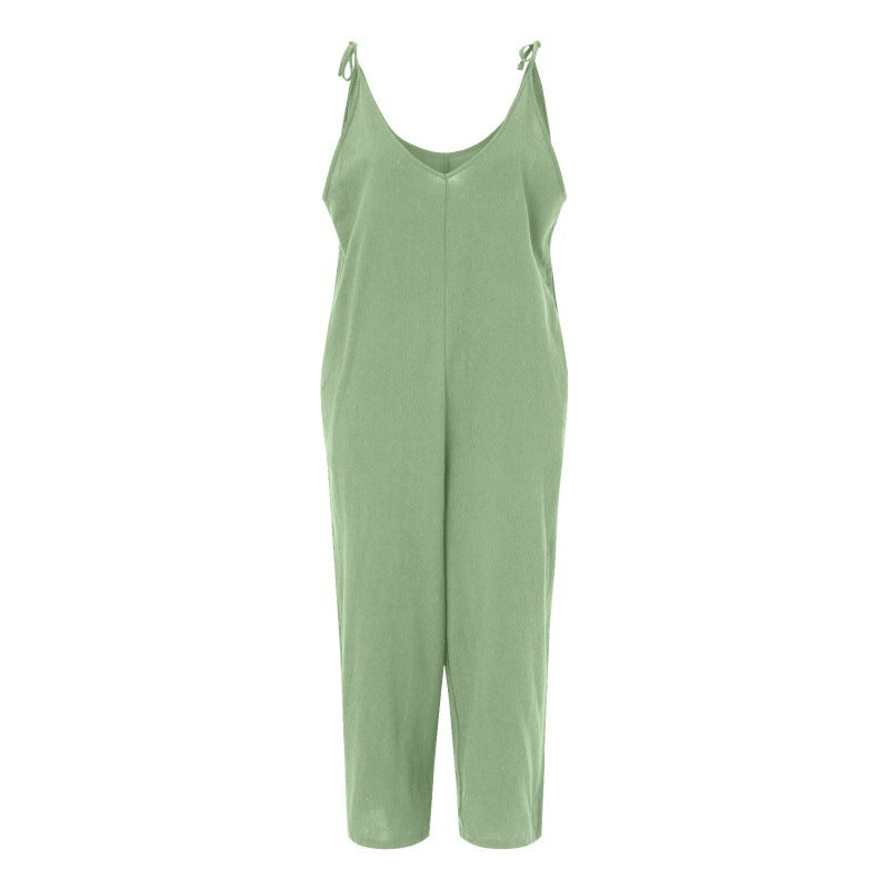 Ladies sleeveless jumpsuit Lune London
