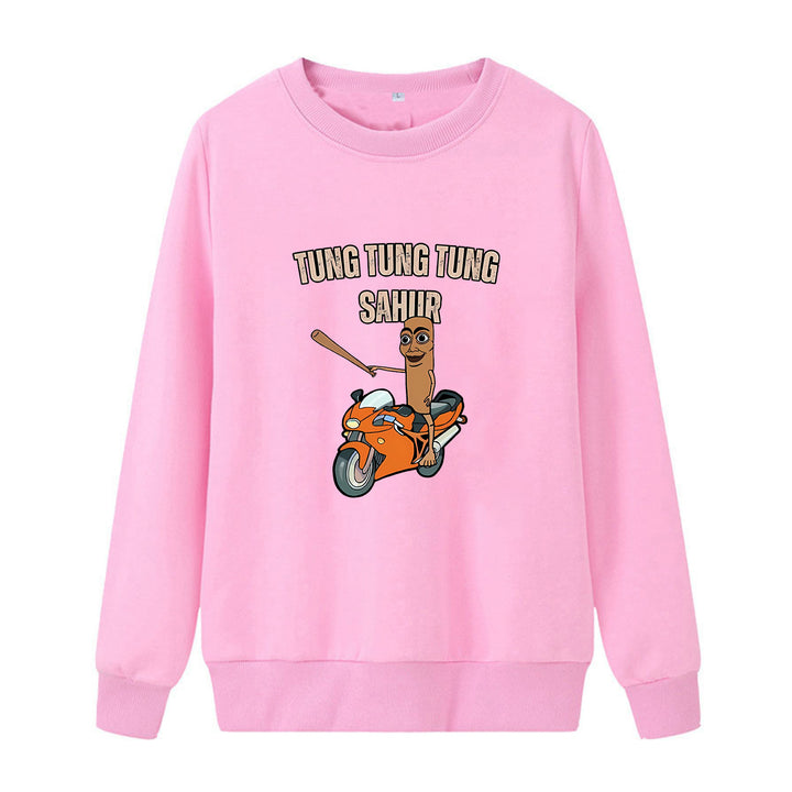 Women's casual sweatshirt with funny graphic design Chic & Stil