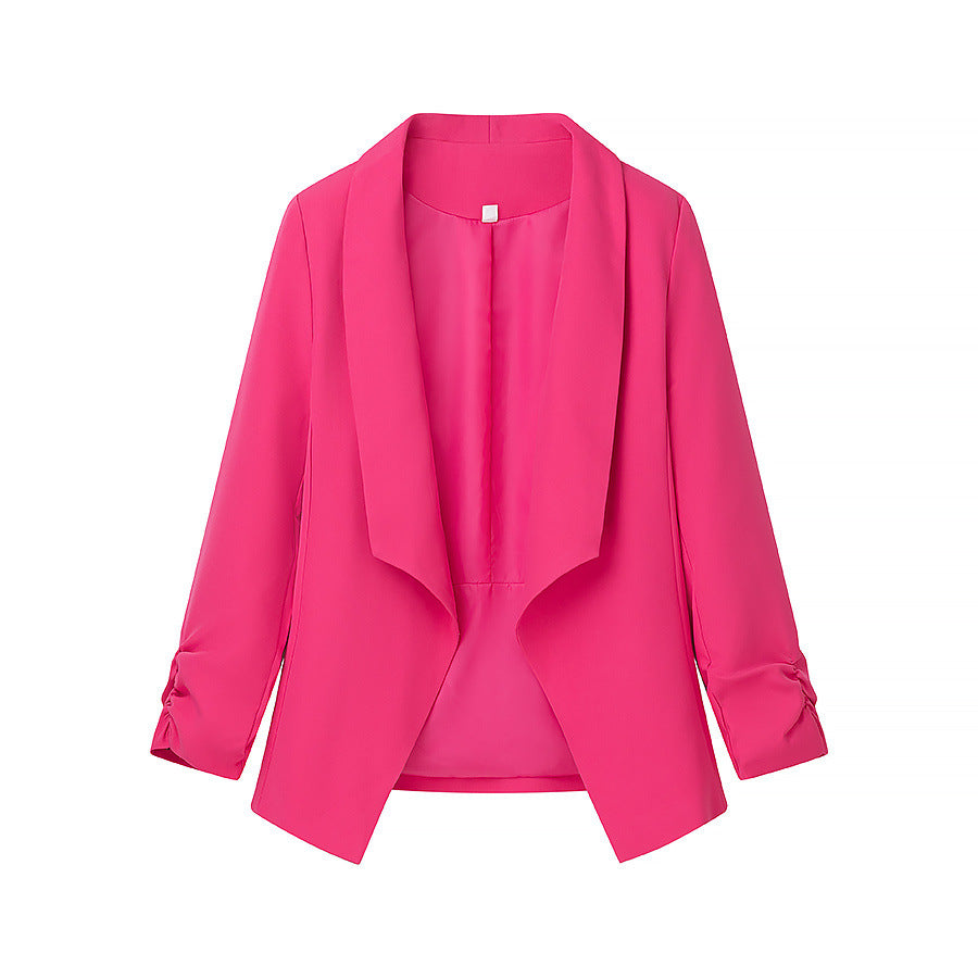 Dames Veste Blazer Élégante avec Coupe Décontractée et Manches Basses Chic & Stil