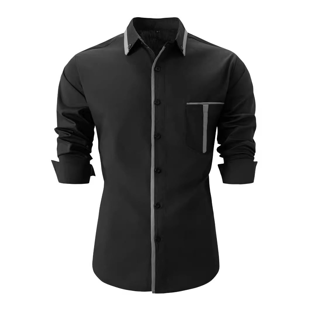 Lune London long sleeve leisure shirt for men