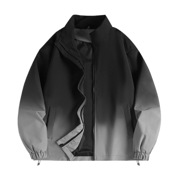 Stylish transition jacket for men with innovative color gradient Lune London
