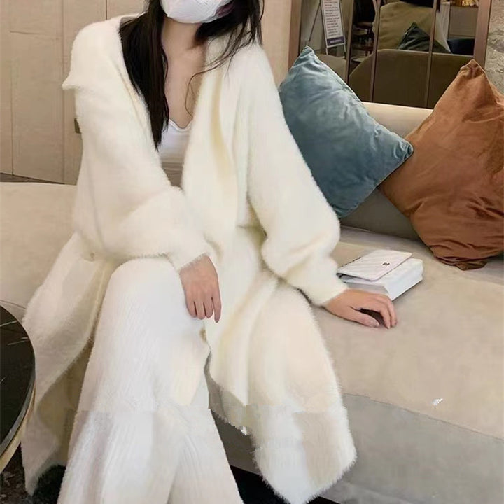 Gilet Fluffy Femme avec Poches Pratiques et Coupe Décontractée Chic & Stil