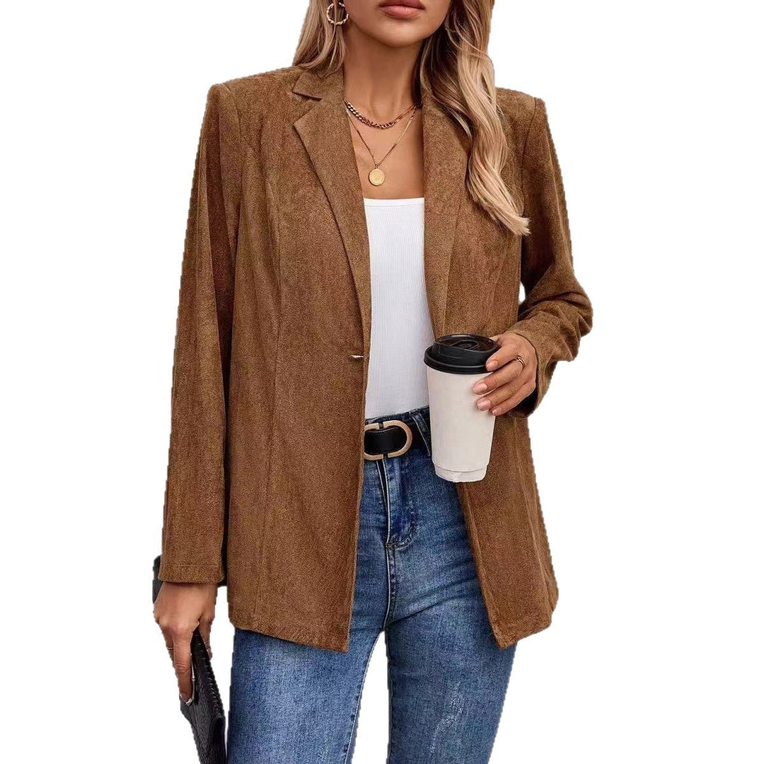 Trendy oversized blazer for women in structured material Lune London