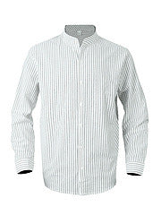 Men's long sleeve shirt with high collar and finely knitted fabric Lune London