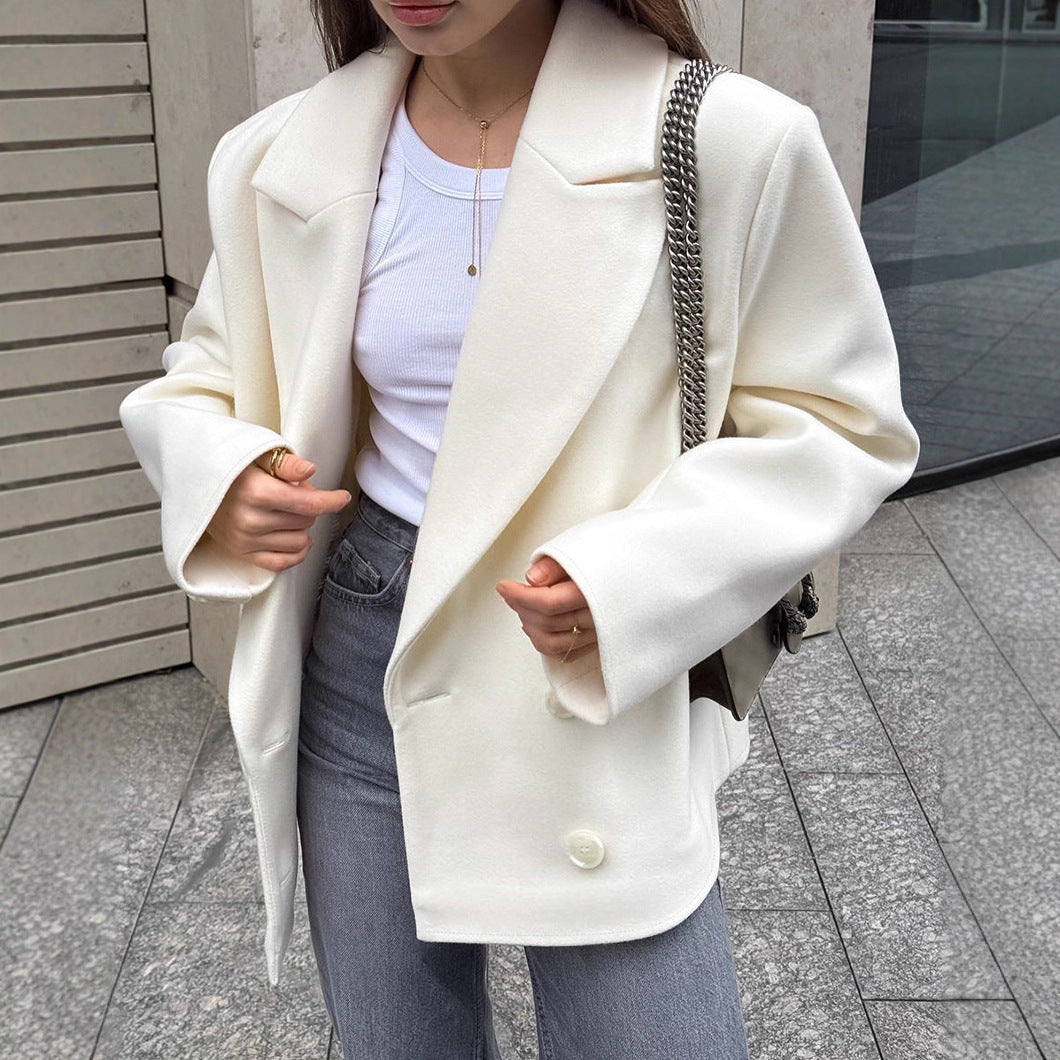 Oversized blazer jacket for women in high-quality material Lune London