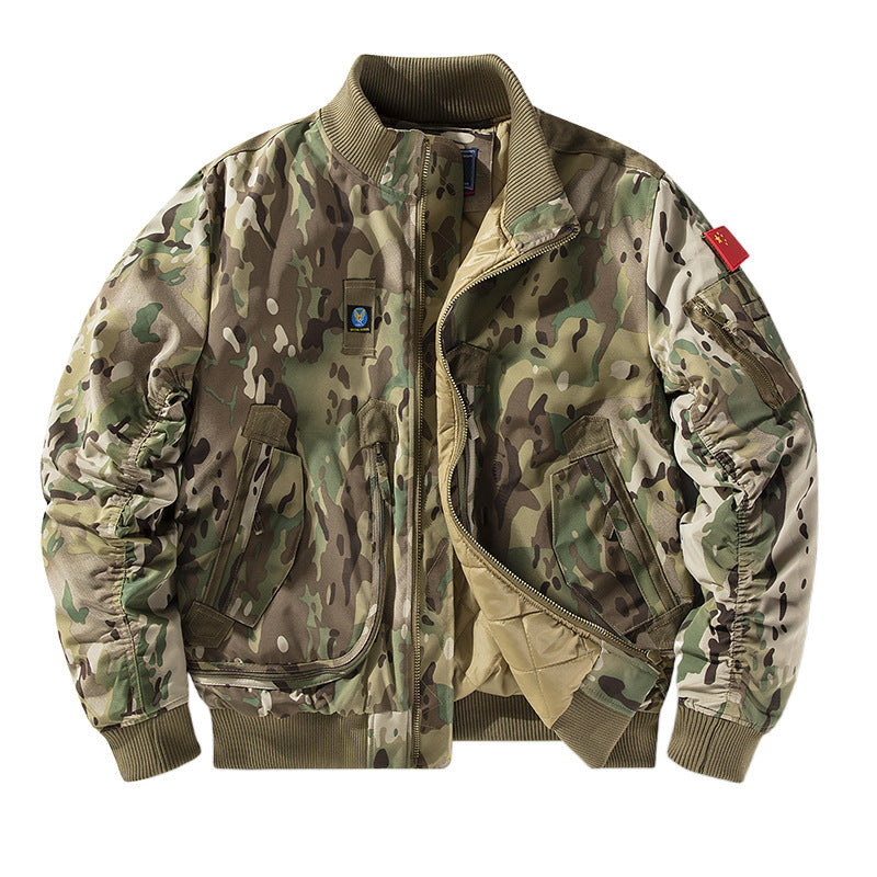 Men's bomber jacket with technical details and practical pockets Lune London