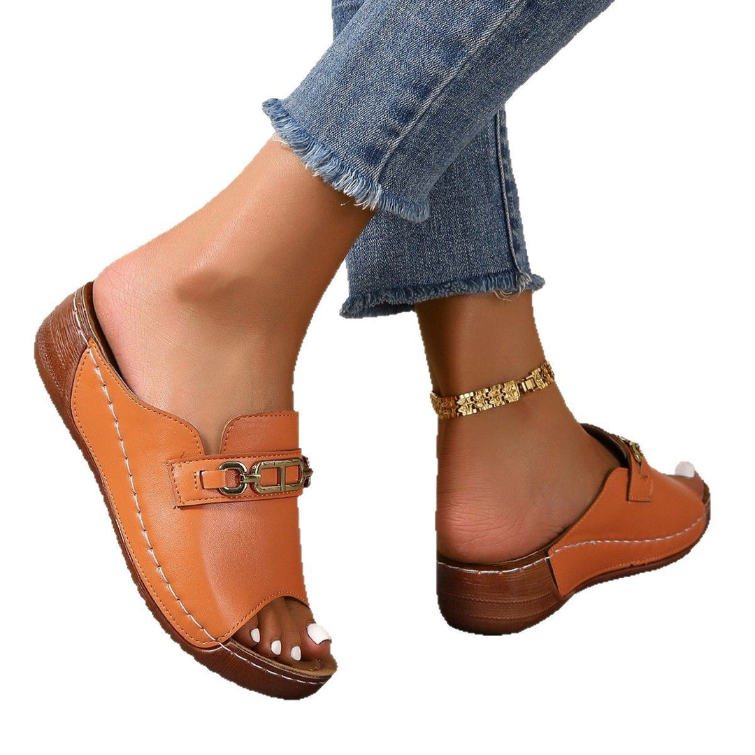 Women Open Toe Non-Slip Lune London