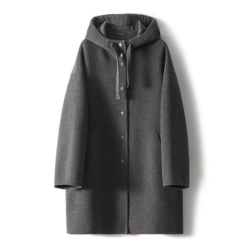 Comfortable hooded coat for women Lune London