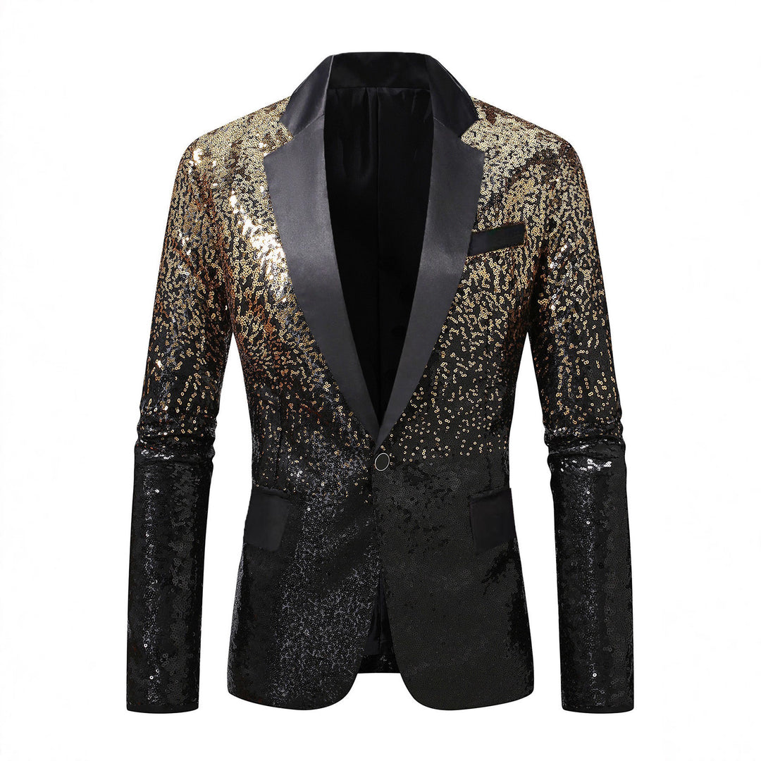 Men's sequin glam blazer Lune London