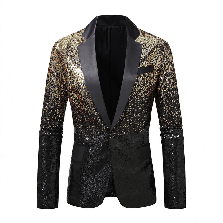 Men's sequin glam blazer Lune London