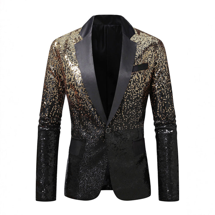 Men's Glamorous Sequin Blazer Lune London