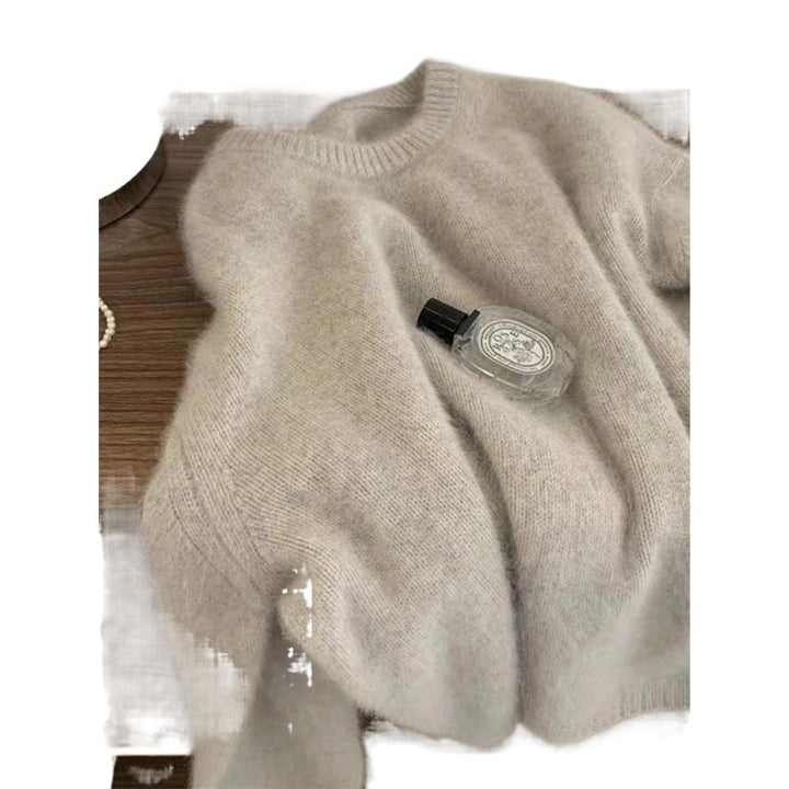 Pull confortable pour femmes en mélange de tricot fin Chic & Stil