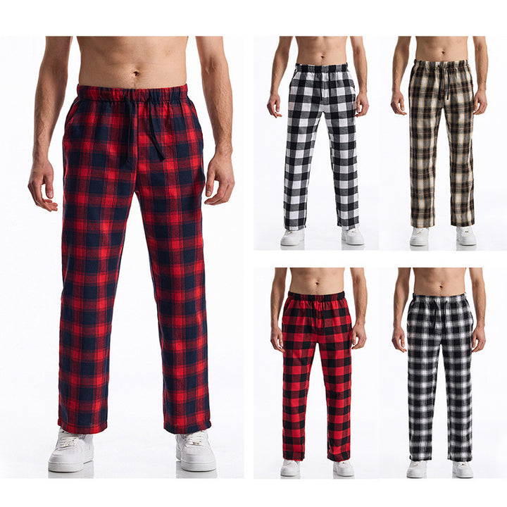 Comfortable tartan pants for men Lune London