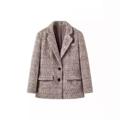 Ladies elegant blazer in high-quality wool blend Lune London